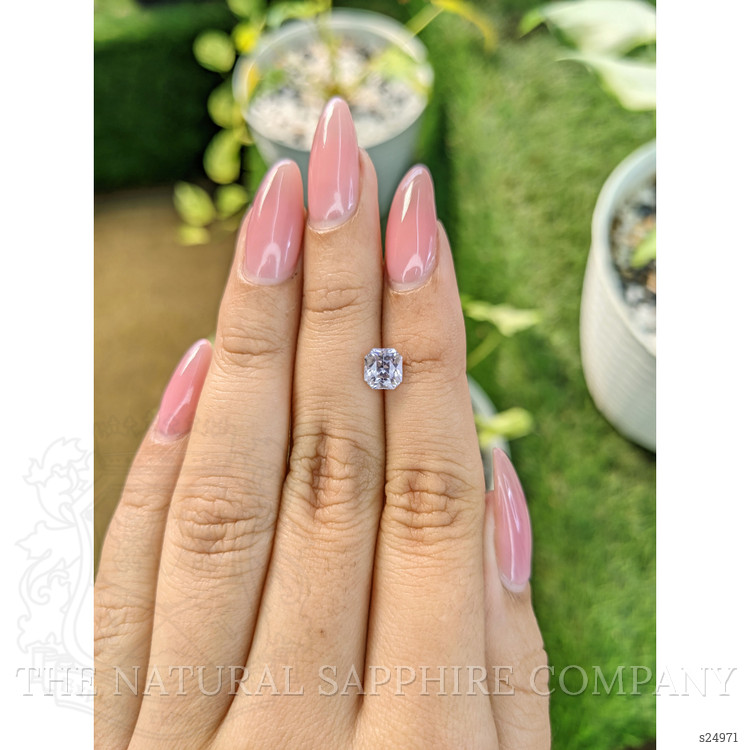 1.36 Ct. Violet Sapphire from Ceylon (Sri Lanka)