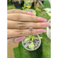 1.36 Ct. Violet Sapphire from Ceylon (Sri Lanka) Life Style