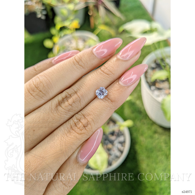 1.36 Ct. Violet Sapphire from Ceylon (Sri Lanka)