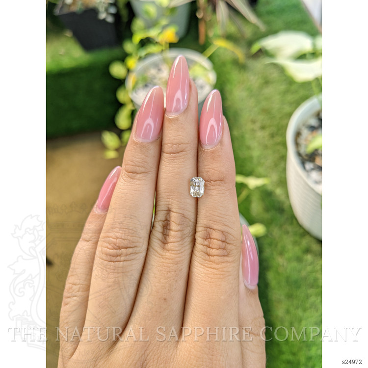 1.34 Ct. Peach Sapphire from Ceylon (Sri Lanka)