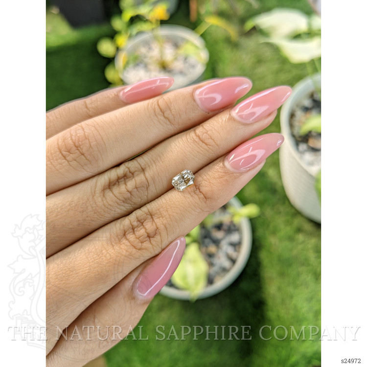 1.34 Ct. Peach Sapphire from Ceylon (Sri Lanka)