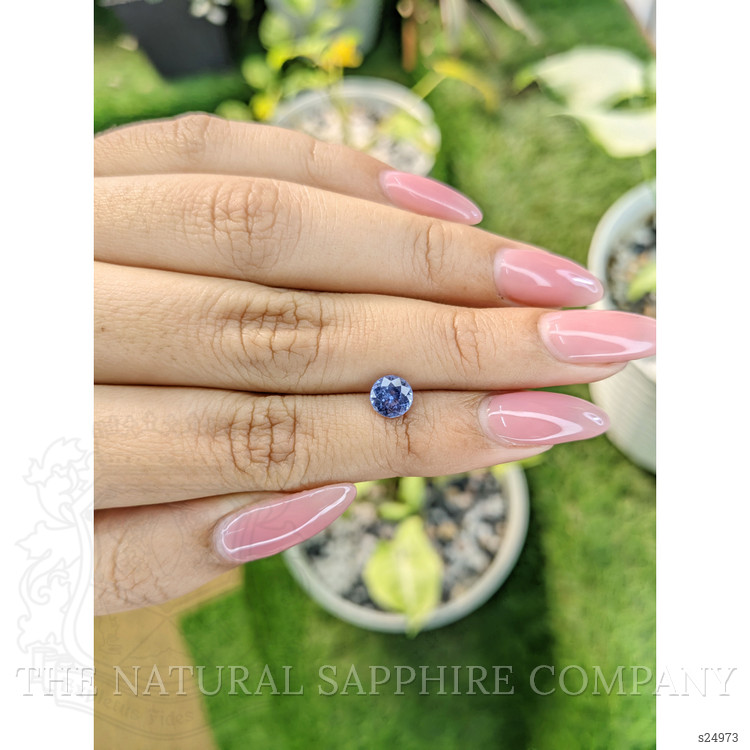 1.11 Ct. Blue Sapphire from Ceylon (Sri Lanka)