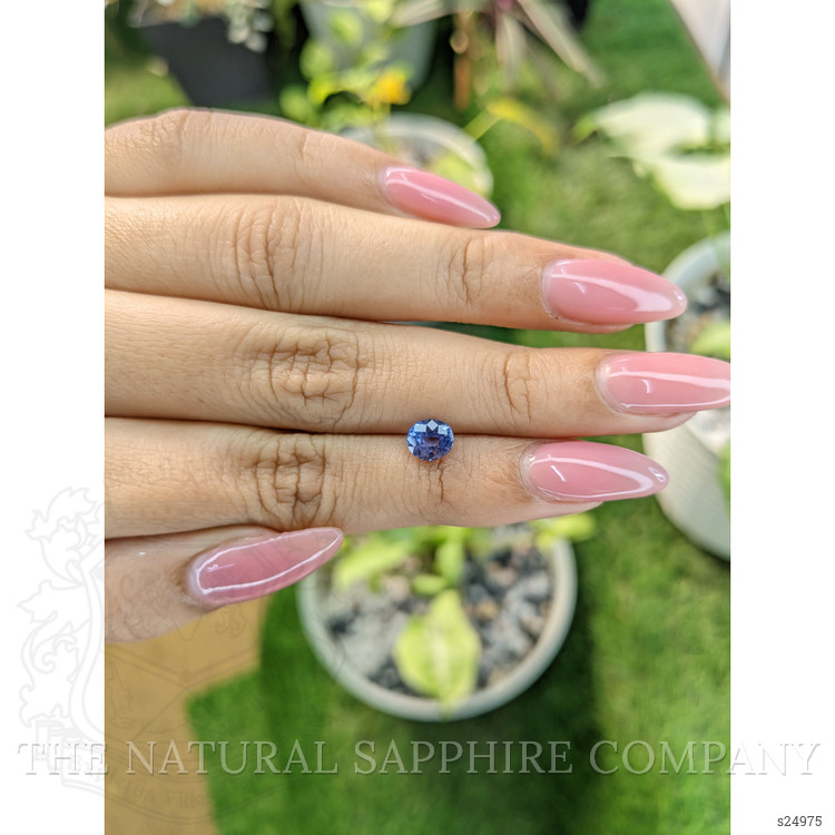 1.14 Ct. Blue Sapphire from Ceylon (Sri Lanka)