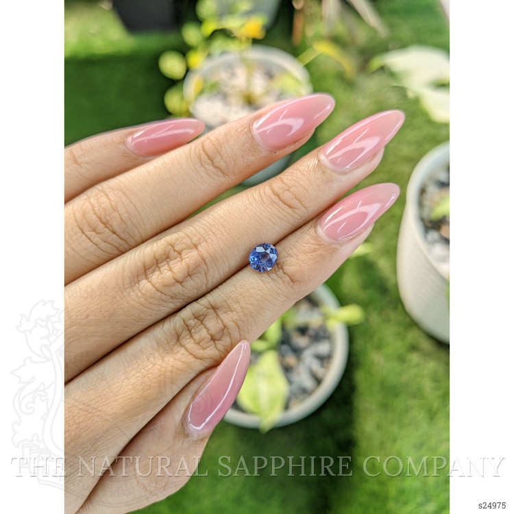 1.14 Ct. Blue Sapphire from Ceylon (Sri Lanka)