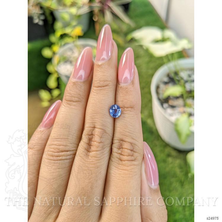 1.14 Ct. Blue Sapphire from Ceylon (Sri Lanka)