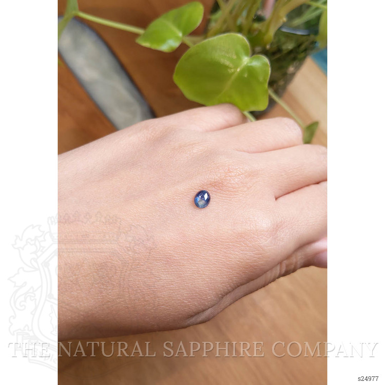 0.80 Ct. Bi Color Cabochon Sapphire from Montana