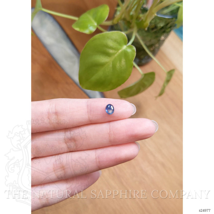 0.80 Ct. Bi Color Cabochon Sapphire from Montana