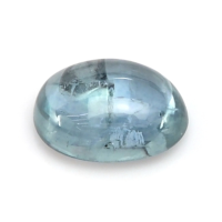 0.80 Ct. Greenish Blue Cabochon Sapphire from Montana Video