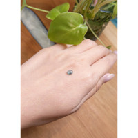 0.80 Ct. Bluish Green Cabochon Sapphire from Montana Life Style