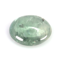 0.82 Ct. Bluish Green Cabochon Sapphire from Montana Video