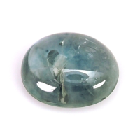 0.83 Ct. Greenish Blue Cabochon Sapphire from Montana Video