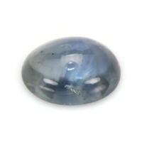 0.99 Ct. Greyish Blue Cabochon Sapphire from Montana Video