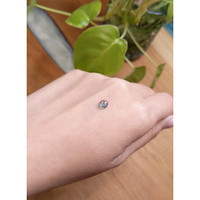 0.84 Ct. Bluish Green Cabochon Sapphire from Montana Life Style