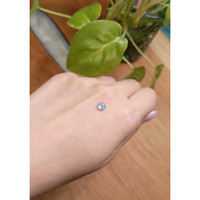 0.89 Ct. Blue Cabochon Sapphire from Montana Life Style