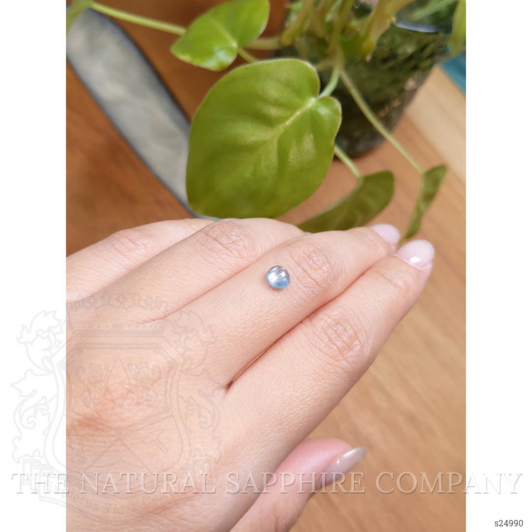 0.89 Ct. Blue Cabochon Sapphire from Montana