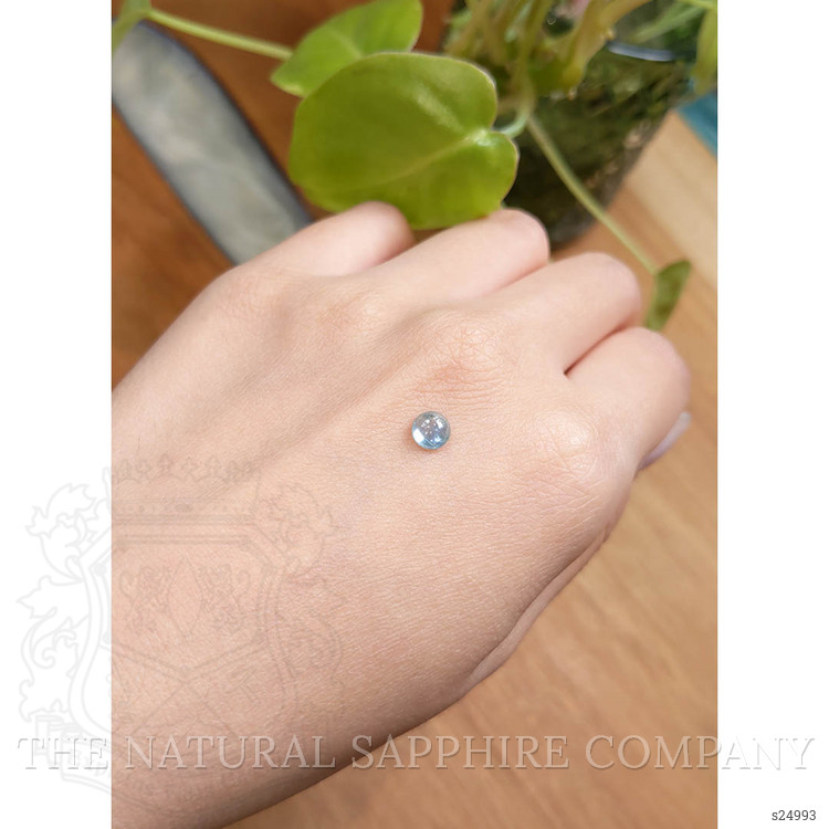 0.97 Ct. Blue Cabochon Sapphire from Montana