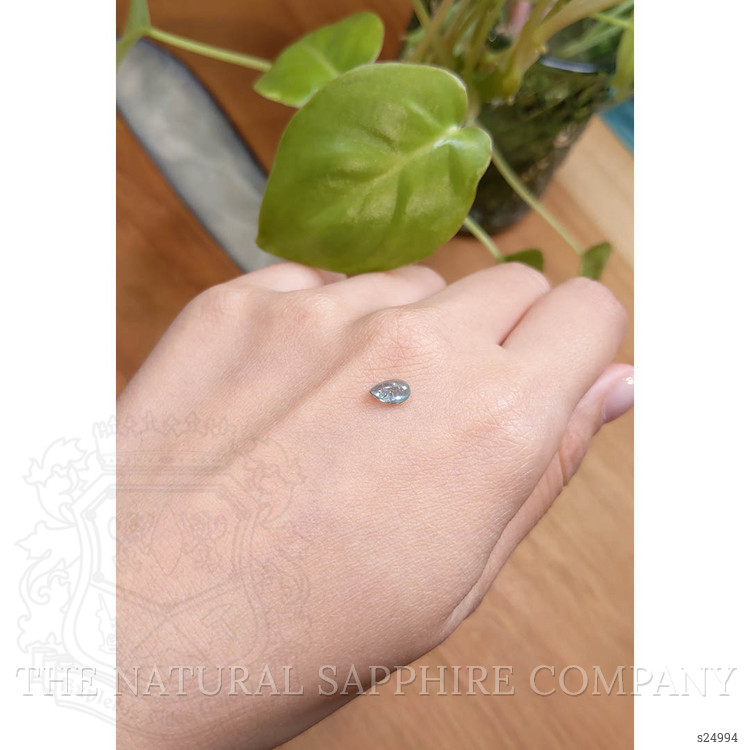 0.84 Ct. Blue Cabochon Sapphire from Montana