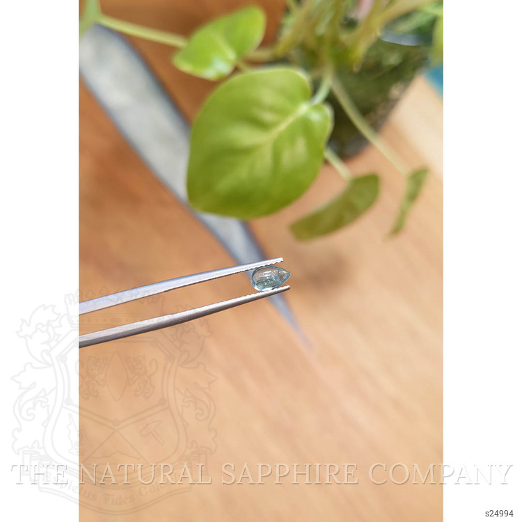 0.84 Ct. Blue Cabochon Sapphire from Montana