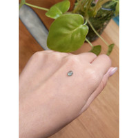 0.52 Ct. Greenish Blue Cabochon Sapphire from Montana Life Style