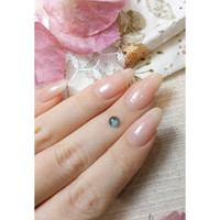 0.59 Ct. Bluish Green Cabochon Sapphire from Montana Life Style