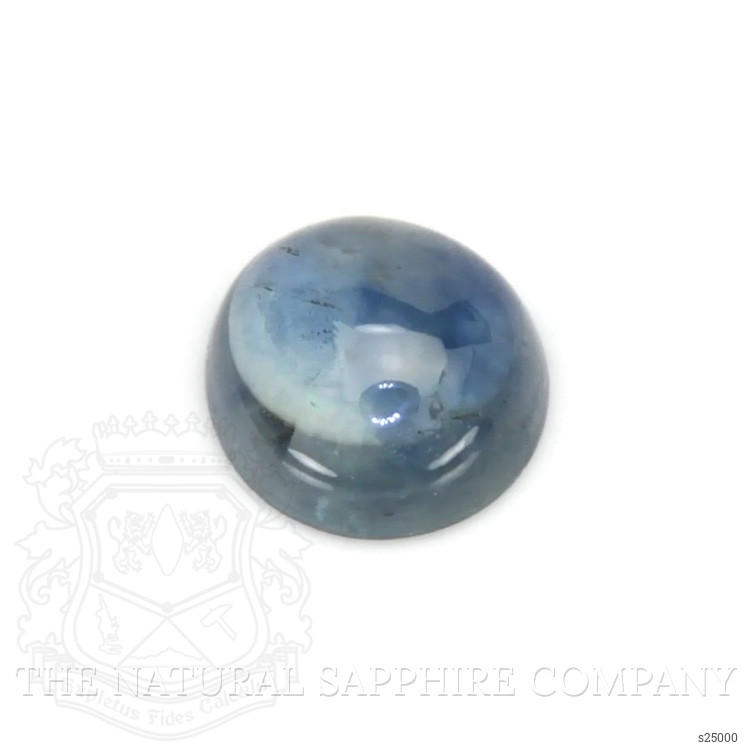 0.60 Ct. Greenish Blue Cabochon Sapphire from Montana