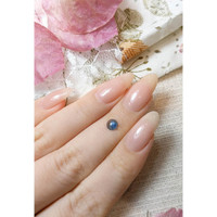 0.60 Ct. Greenish Blue Cabochon Sapphire from Montana Life Style