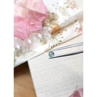 0.67 Ct. Greenish Blue Cabochon Sapphire from Montana Life Style