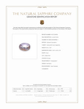 0.69 Ct. Bi Color / Parti Cabochon Sapphire from Montana Scan Report