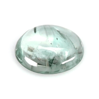0.71 Ct. Bluish Green Cabochon Sapphire from Montana Video