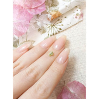 0.41 Ct. Yellowish Green Sapphire from Montana Life Style