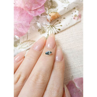 0.46 Ct. Bluish Green Sapphire from Montana Life Style