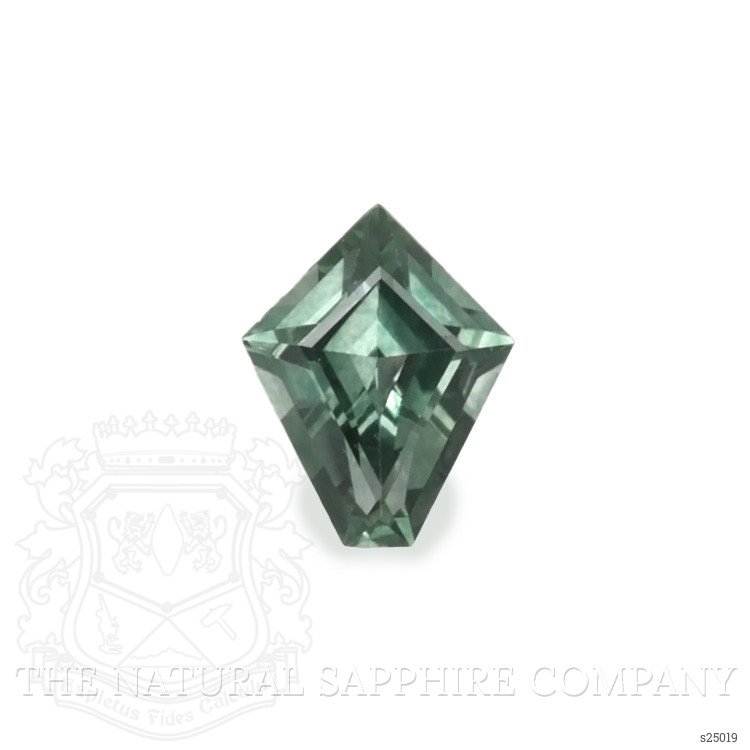 0.54 Ct. Green Sapphire from Montana