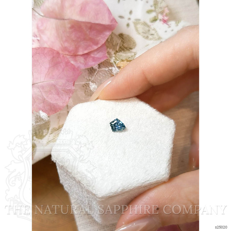 0.77 Ct. Blue Sapphire from Montana
