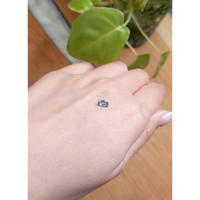 0.50 Ct. Greenish Blue Sapphire from Montana Life Style