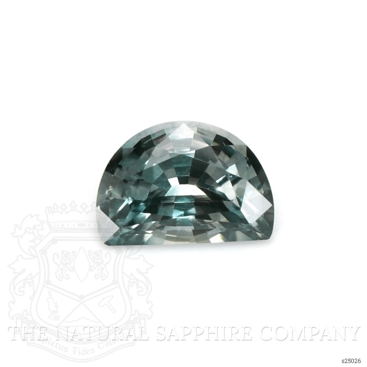 0.63 Ct. Bluish Green Sapphire from Montana