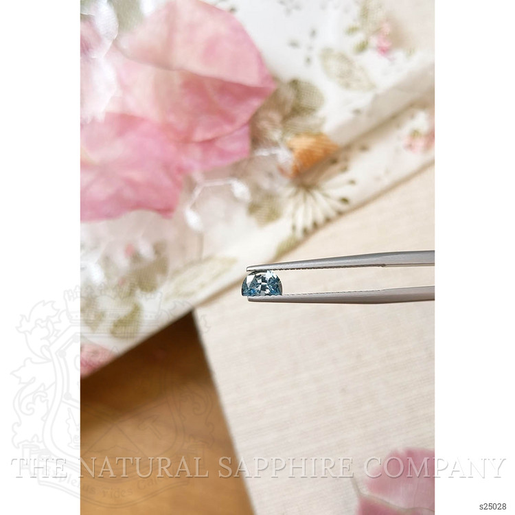 0.57 Ct. Blue Sapphire from Montana