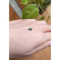 0.59 Ct. Green Sapphire from Montana Life Style