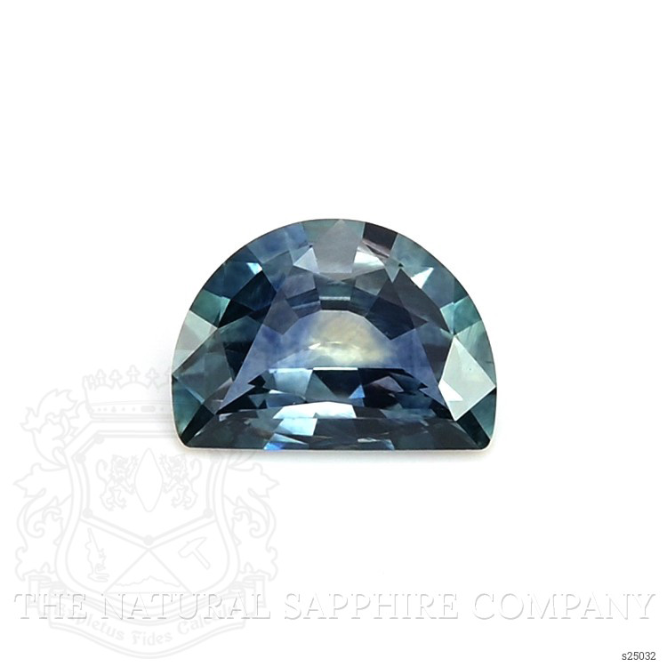 0.62 Ct. Greenish Blue Sapphire from Montana