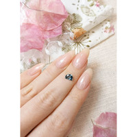 0.62 Ct. Greenish Blue Sapphire from Montana Life Style