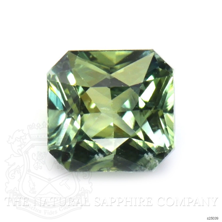 0.91 Ct. Bluish Green Sapphire from Ceylon (Sri Lanka)