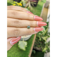 0.91 Ct. Bluish Green Sapphire from Ceylon (Sri Lanka) Life Style