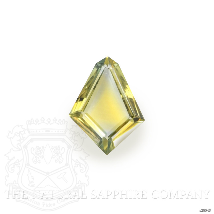 1.20 Ct. Greenish Yellow Sapphire from Montana