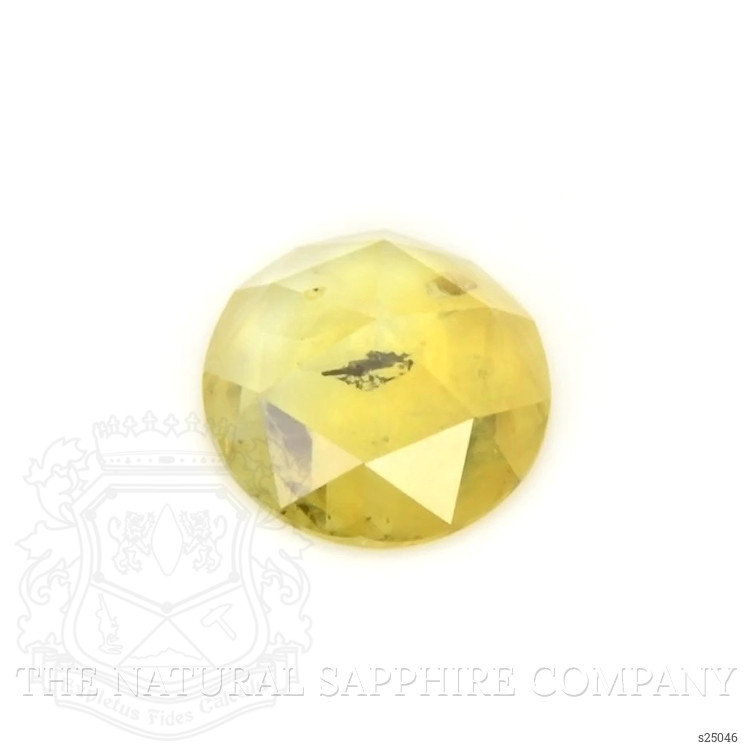 0.58 Ct. Yellow Sapphire from Montana