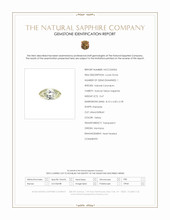 0.67 Ct. Yellow Sapphire from Montana Scan Report
