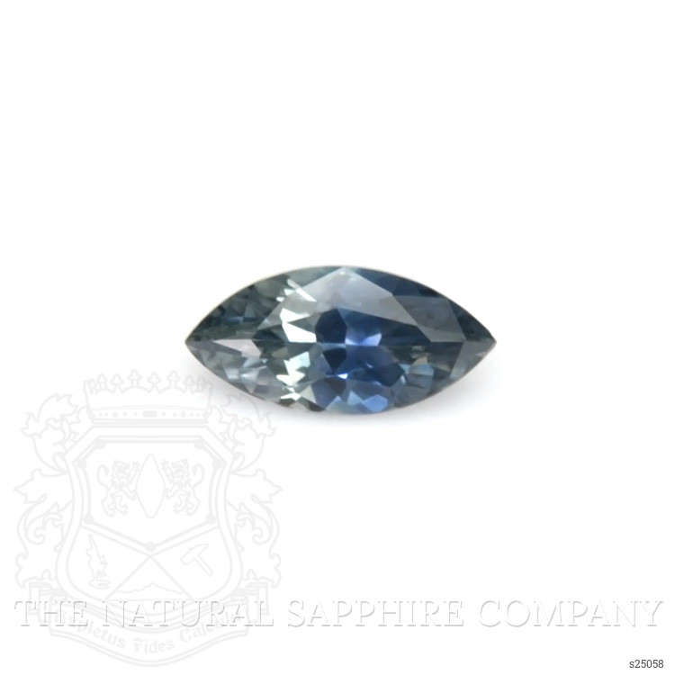 0.37 Ct. Greenish Blue Sapphire from Montana