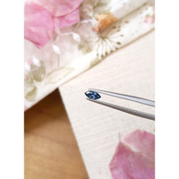 0.42 Ct. Greenish Blue Sapphire from Montana Life Style