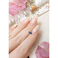 0.42 Ct. Greenish Blue Sapphire from Montana Life Style