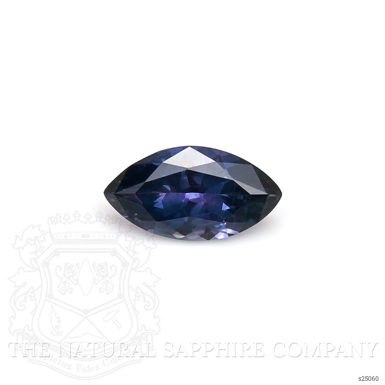 0.43 Ct. Purplish Blue Sapphire from Montana