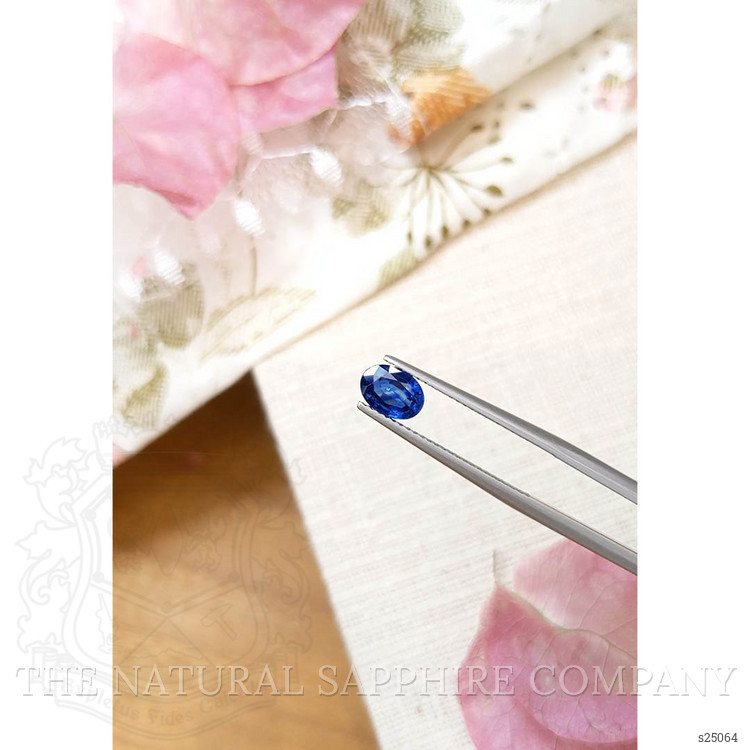 1.25 Ct. Blue Sapphire from Ceylon (Sri Lanka)