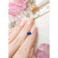 1.26 Ct. Blue Sapphire from Ceylon (Sri Lanka) Life Style